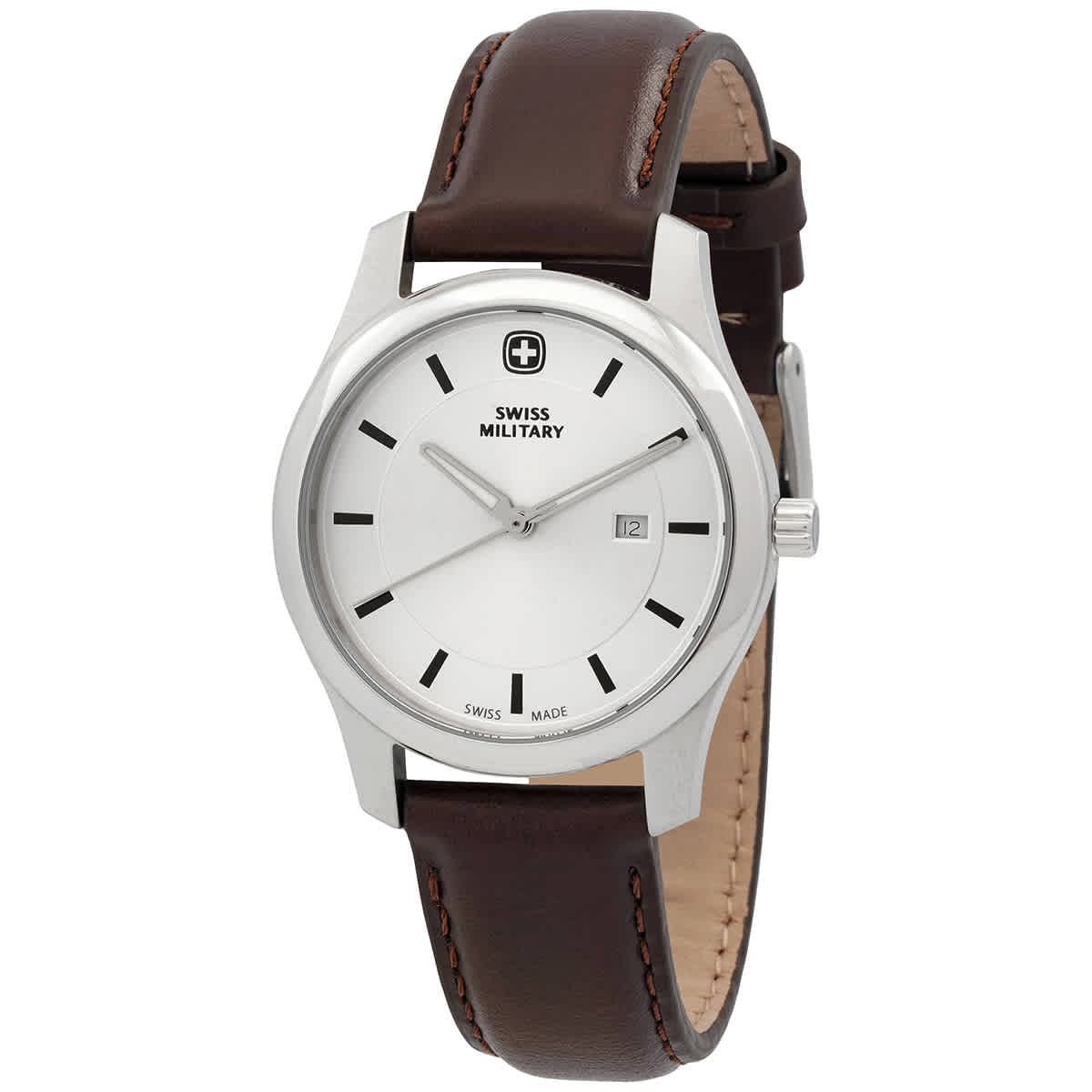 Quartz Swiss Silver 01.1421.319 Watch Ladies Classic Dial Military City