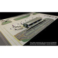 Side Land 1-400 - Airport Set Gemini 1-400 Terminal Airside Jets