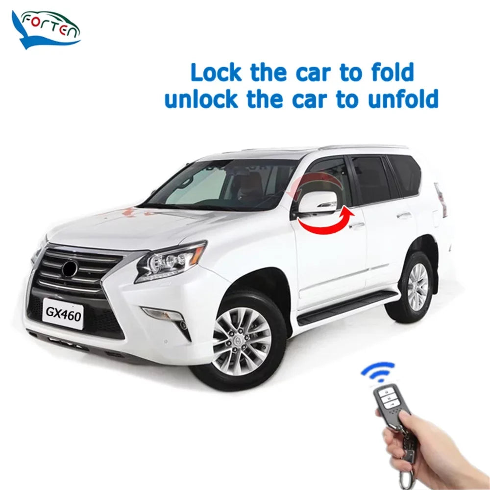 Speed Closer Lock Open Car for Side and Unfold 2022 Kit 2021 Window Lexus Auto Folder Device GX460 2020 OBD Mirror