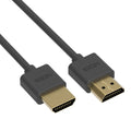 (50 LLC Cable 1.5 - Slim HDMI 1.5Ft 4K/60Hz Feet Cable Central OD3.8mm Pack)