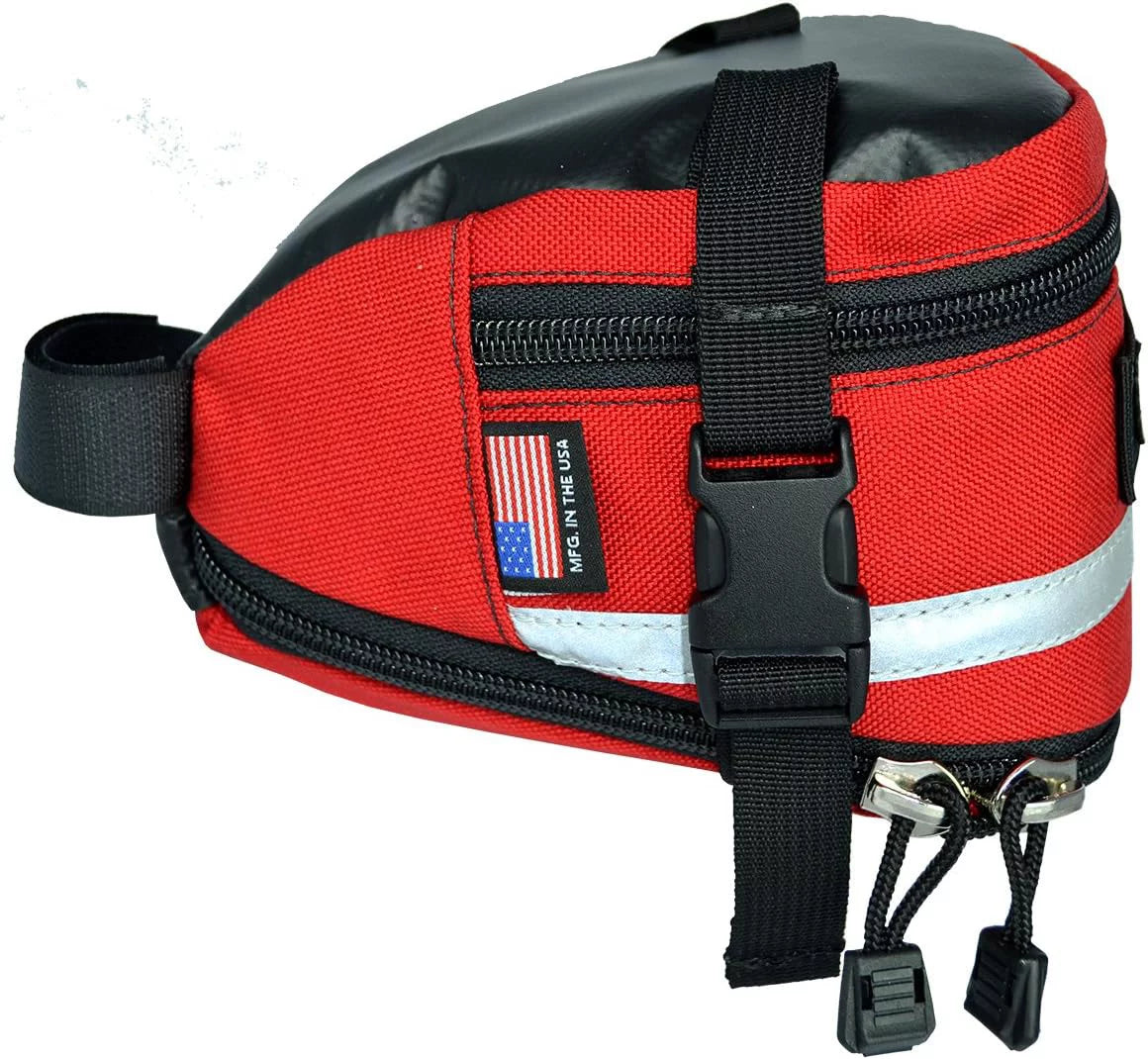 Bag Red Deluxe Lone Peak Expandable Bicycle Seat