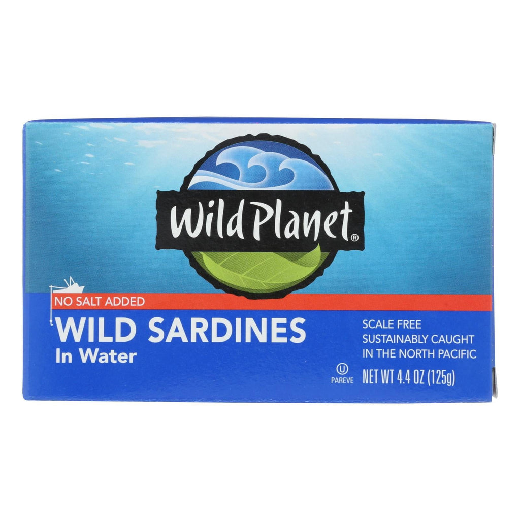 '- liquid In Case Wild Oz. 12 4.375 Of Sardines - Planet