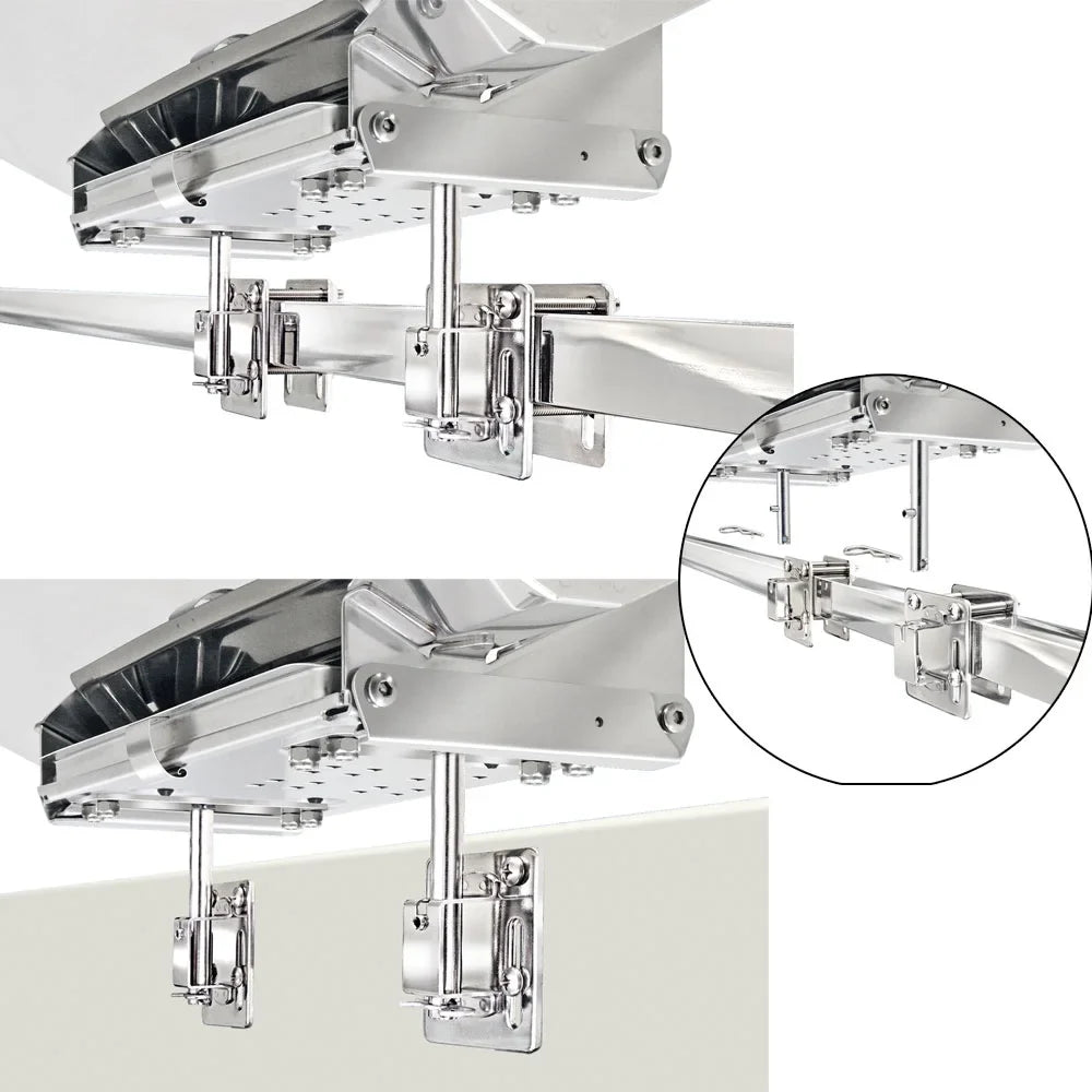 One Multi, Dual Products, Square Magma dimension T10-540 RailVertical Surface Mount,