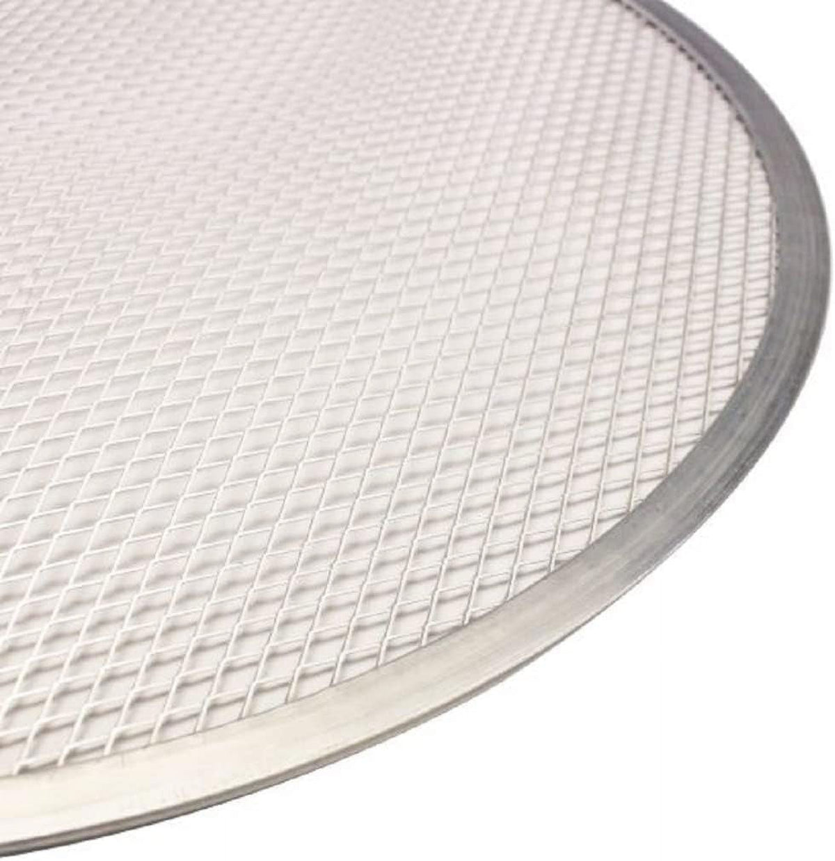 Tray Pan TrueCraftware- Screen 2 Seamless Pizzeria Round Screen Rim- Round Pizza Baking Pizza Kitchen of Pizza Bakeware Baking for Aluminum & 19” Restaurants Tray Set Home