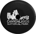 33 Canyonlands 2019 InchBack Spare 2018 RV up Cover Tire Colorado Wrangler River JL National Park Camera Jeep