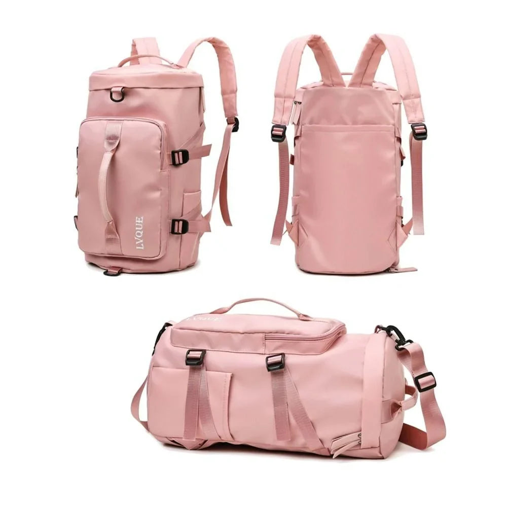 With Storage Lightweight Sports Bag, Shoulder Bag, Casual Large-capacity Bag Portable Compartment Multi Shoes