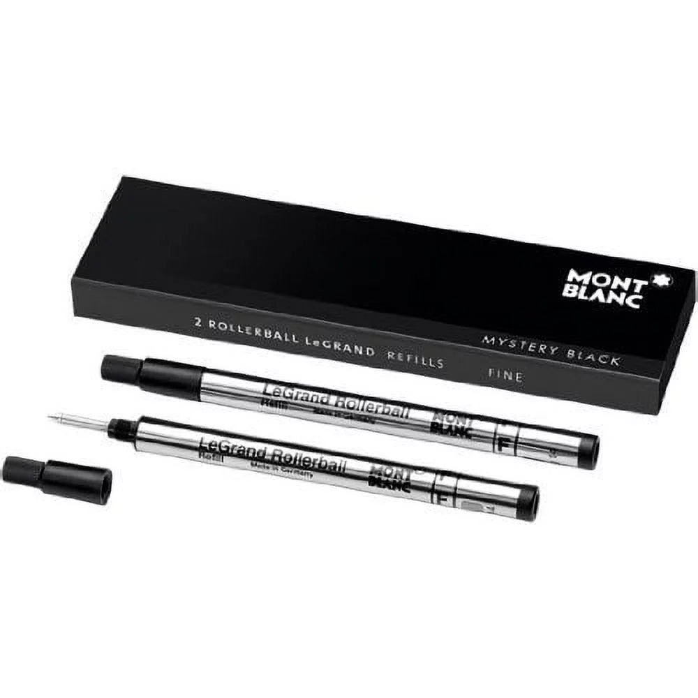 Montblanc Mystery Montblanc by Rollerball Refills 2 LeGrand 105164 Black