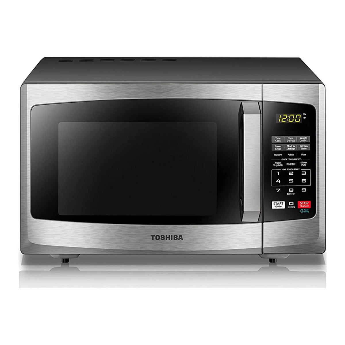 Steel 0.9 Microwave, Cu. Ft. Stainless Toshiba ML2-EM25PAESS