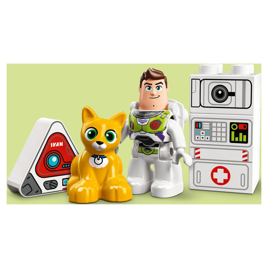 & LEGO Planetary 10962, Space & Toys Pixar and Girls Figure Old Toddlers, Buzz Plus Years 2 Spaceship Boys for Mission Lightyear’s Disney with DUPLO Robot