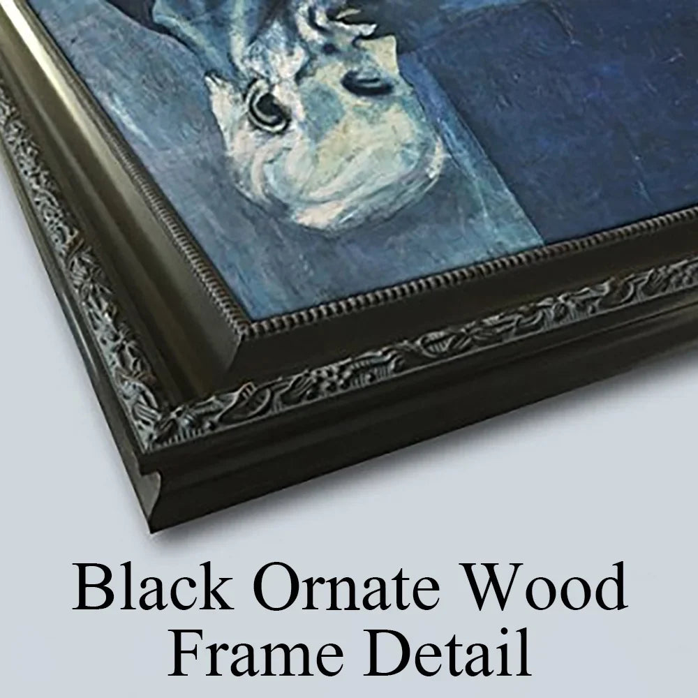 '- Winslow Print Ornate Double Two Men 18x12 Wood Museum Homer Canoe Titled a (1897) Matted Framed Art Black in