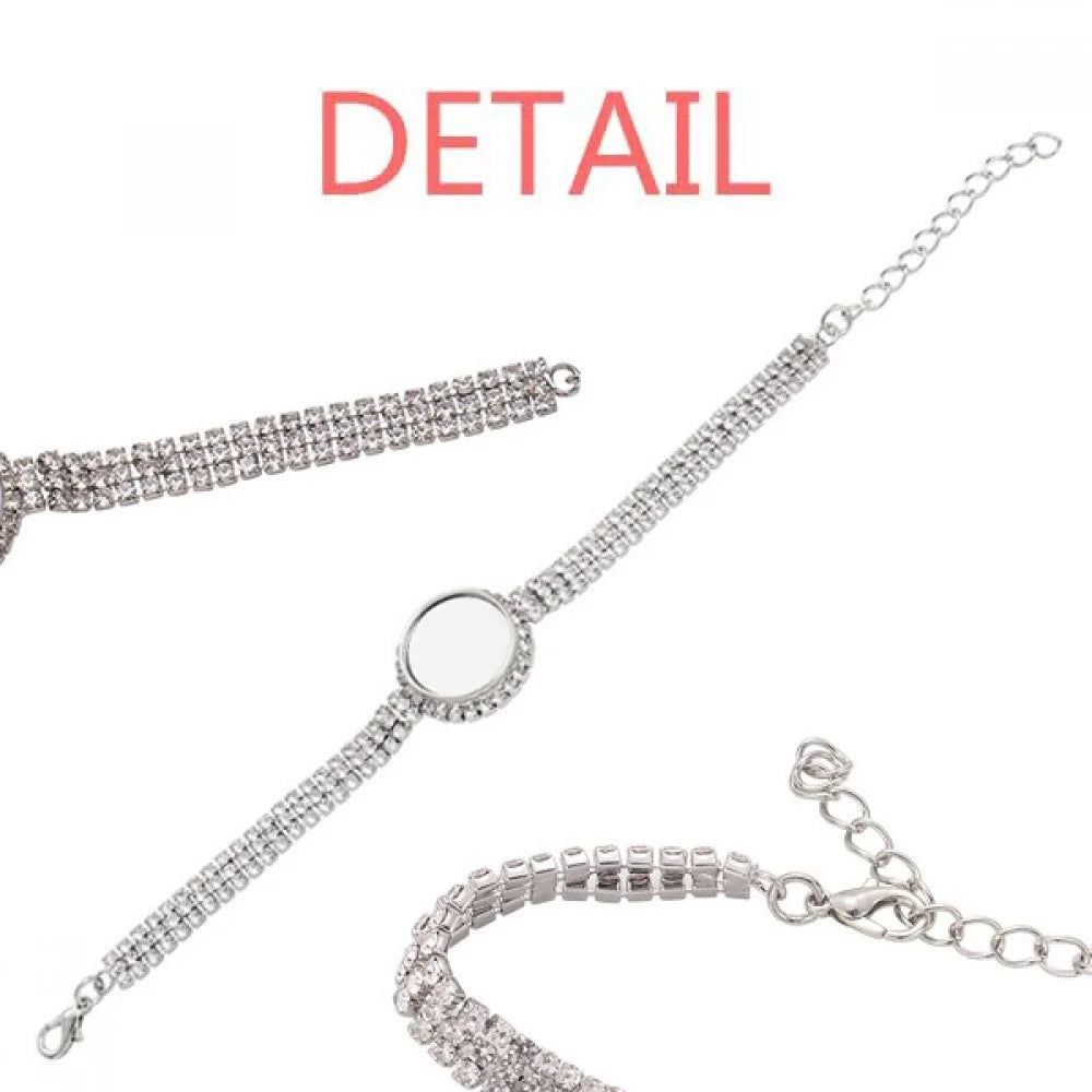 truck Tennis mixing sand Bracelet st Diamond Chain Anklet Jewelry spraying