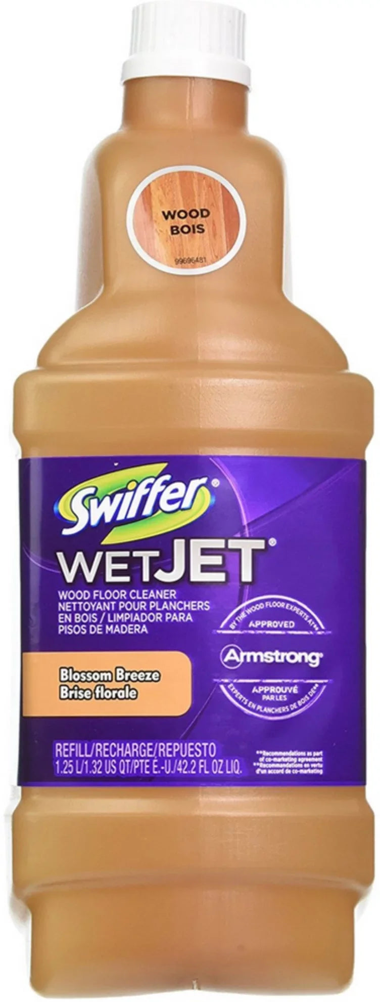 Blossom oz Floor of 42.20 Cleaner Wood WetJet Swiffer Refill, Breeze 2) (Pack