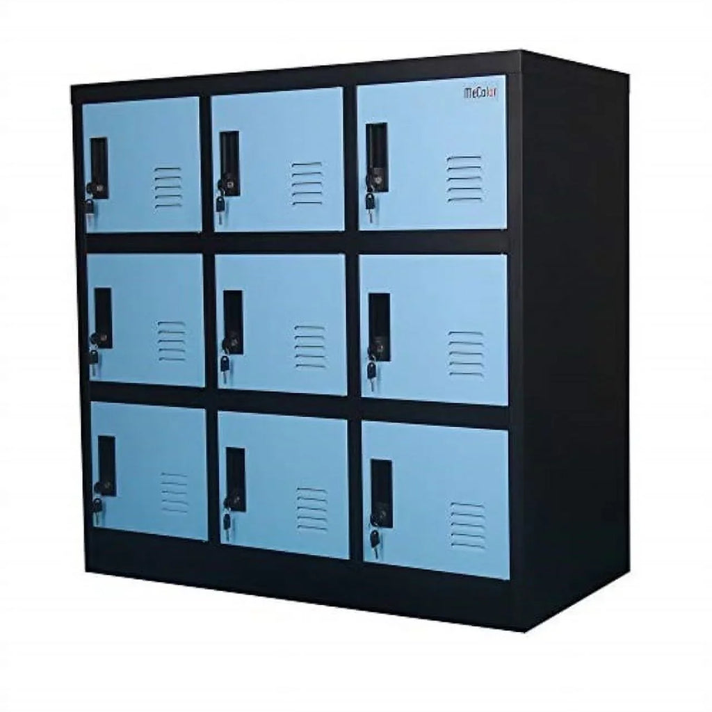 9d) metal kids mecolor for and clothes,bags,toys book playroom for bedroom locker and (blue, girls storage