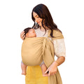 Sling Baby Moby Wrap Saffron in Ring Carrier