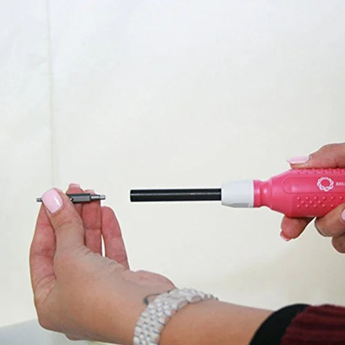 MEGAPRO Multi-Bit 151PK/WH-B Screwdriver,15-in-1,8-1/2"