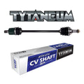 design AXLE REAR LEFT Max CV REPLACEMENT CAN-AM FOR DPS EFI 450 2016 OE L Outlander