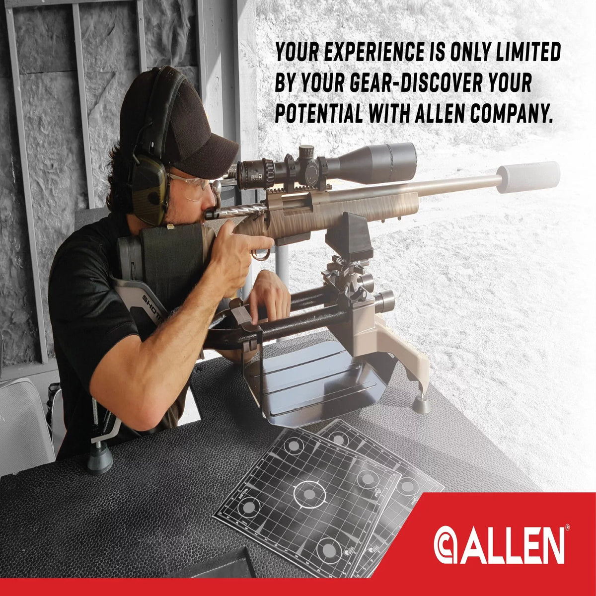 Company Durango 46" Polyester, 602-46 Black, Allen Case, Soft Rifle