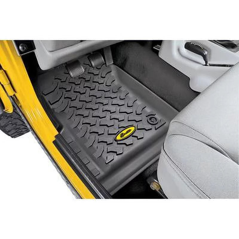 WRANGLER JEEP Bestop Fits 1987-1988 JEEP WRANGLER select: Mats - - 1989-1995 YJ, Floor / 51511-01