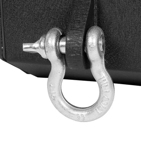 Fit Bar Coated D-Rings Powder 1500 for Steel w/ 2009 2010 Kojem Bumper Winch 2011 Chevy Plate -2 2012 2008 Silverado Front Packages 2007-2013 Push