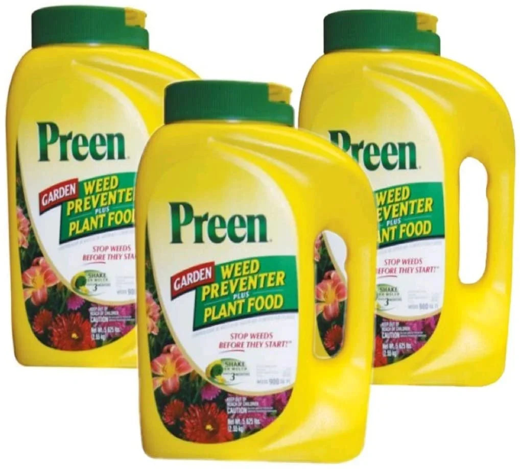 Preen Granules Plant Preventer 5.625 900 Plus Food Garden Sq. Weed Ft. Lb.