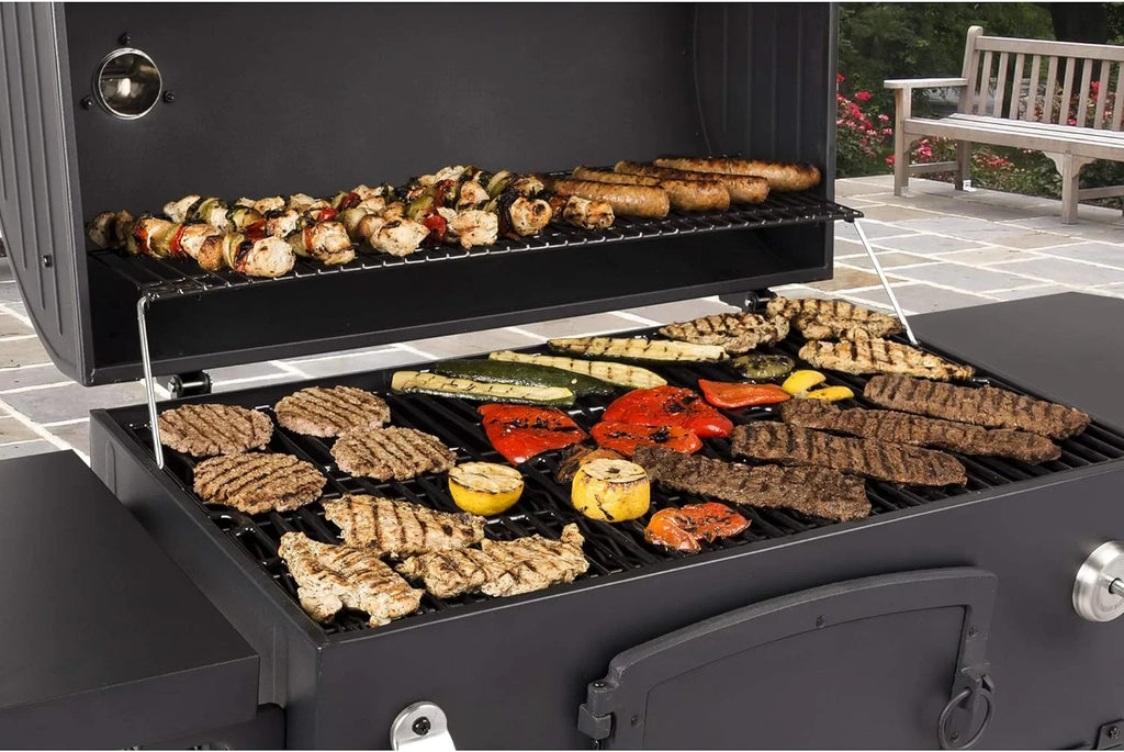 Heavy-Duty X-Large Grill, Charcoal Black