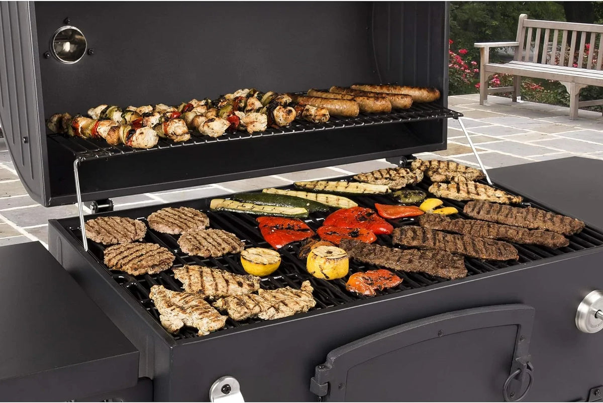 Heavy-Duty X-Large Grill, Charcoal Black