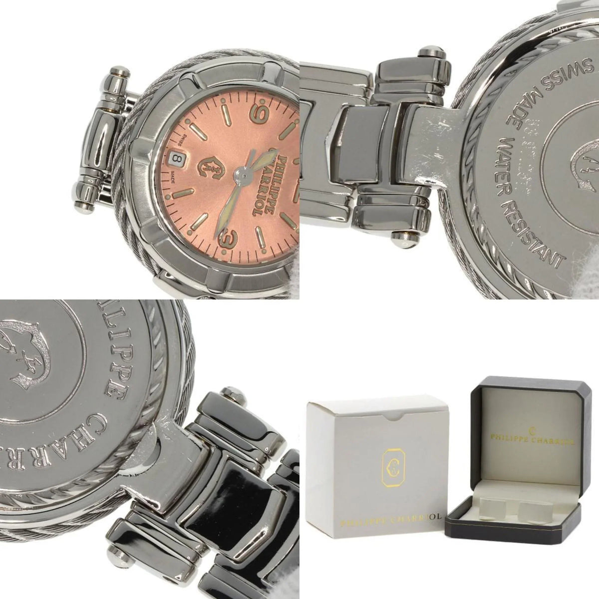 Ladies CHARRIOL Steel/SS Celtic PHILIPPE Stainless Watch (Good) Philippe Charriol 53.97.2617 Pre-Owned