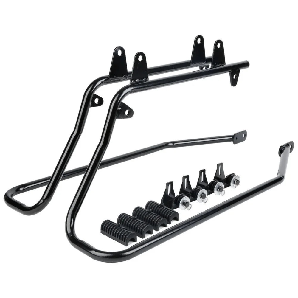 Brackets For Saddle Hard Saddlebags w/ Bags Conversion FLST Harley-Davidson