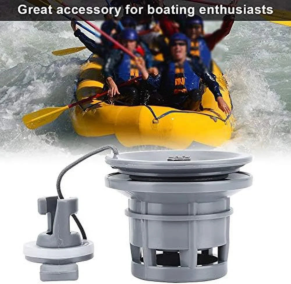 Kayak Plugs Boat Boat Valve Air PVC Dinghy Canoe Air Valve, Inflatable Gas Durable Replacement Air for Cap