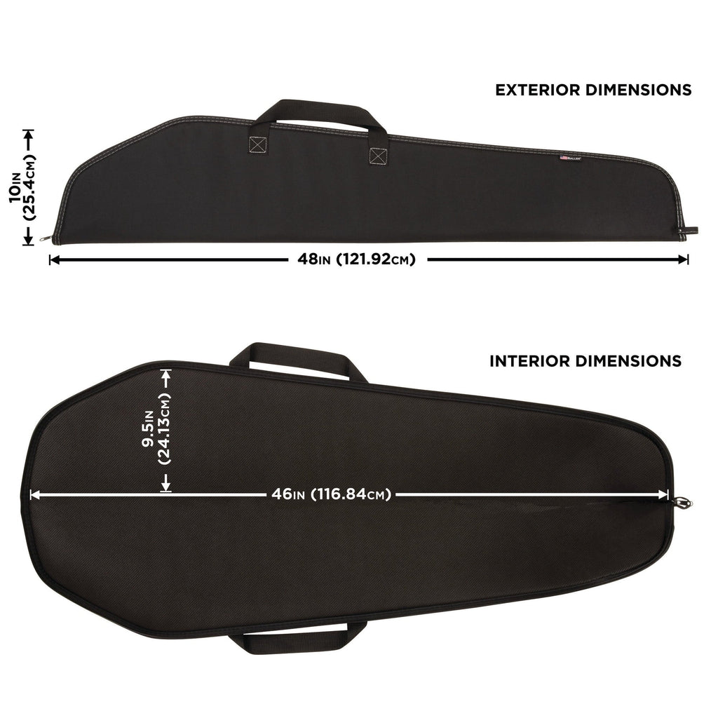 Company Durango 46" Polyester, 602-46 Black, Allen Case, Soft Rifle