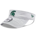 Era Adjustable Logo New State Visor Gray Men's OSFA - Spartans Michigan