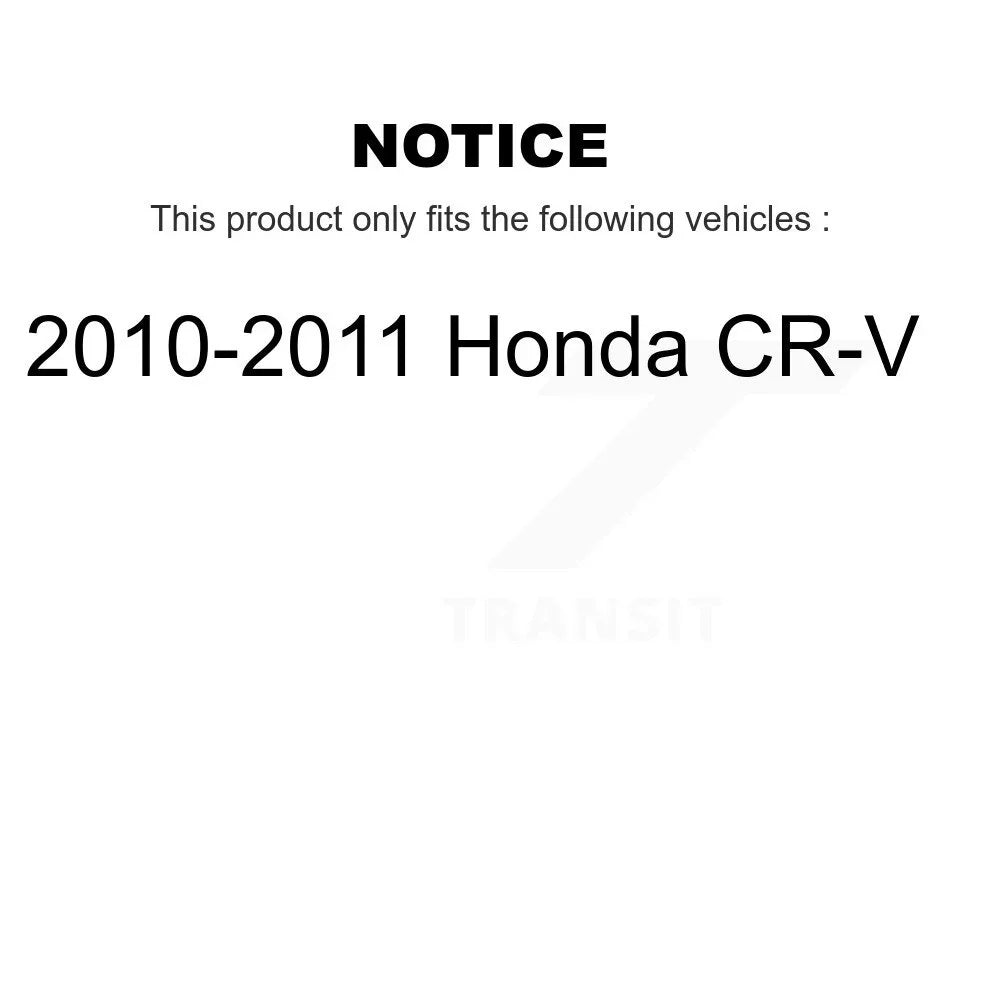 (4 CR-V K57-100718 Pack) Air Honda Filter For 2010-2011