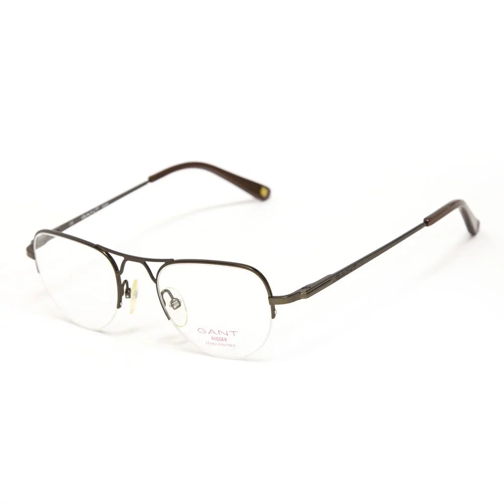 Frames Gant Eyeglass 44mm Satin Brown Bridge Saddle Gerard