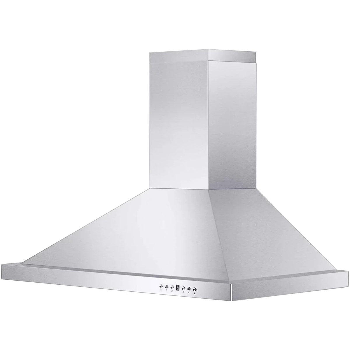 Wall Ductless 48 Inch Steel with LED Range Lights Molding Hood Crown Exhaust CFM Stainless 400 ZLINE KB-48 Mounted and Speed 4 Fans,