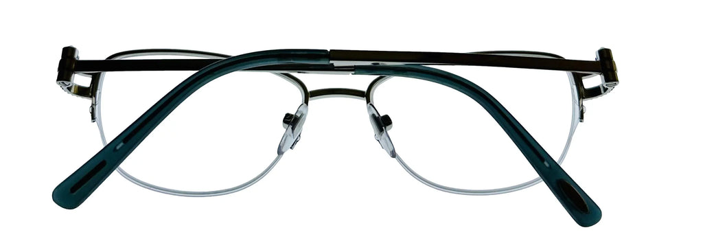 Rimless 579Y VCH052S Metal 52mm Plate Eyewear Square Silver Women's Chopard