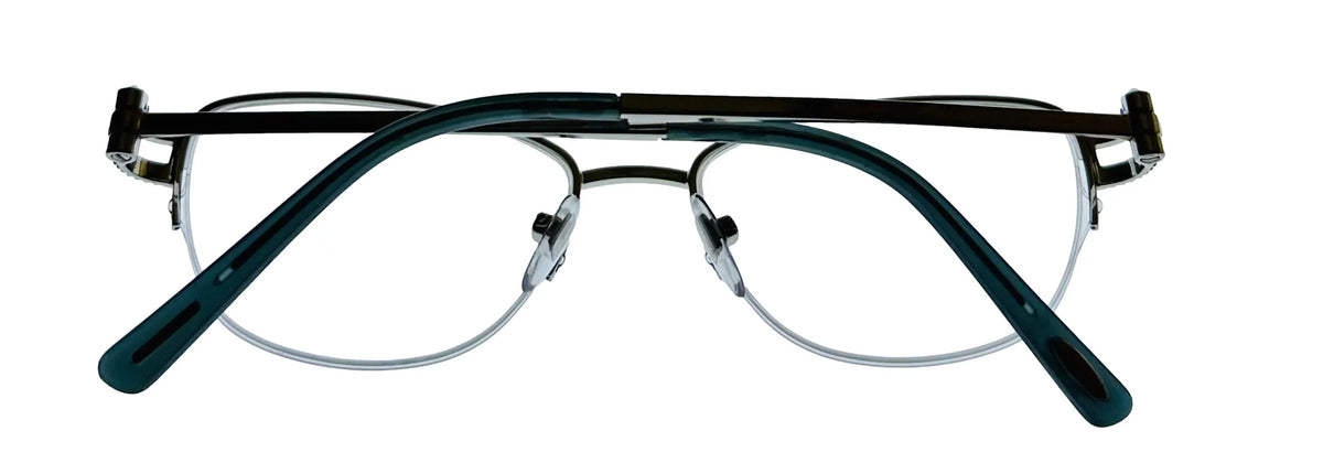 Rimless 579Y VCH052S Metal 52mm Plate Eyewear Square Silver Women's Chopard