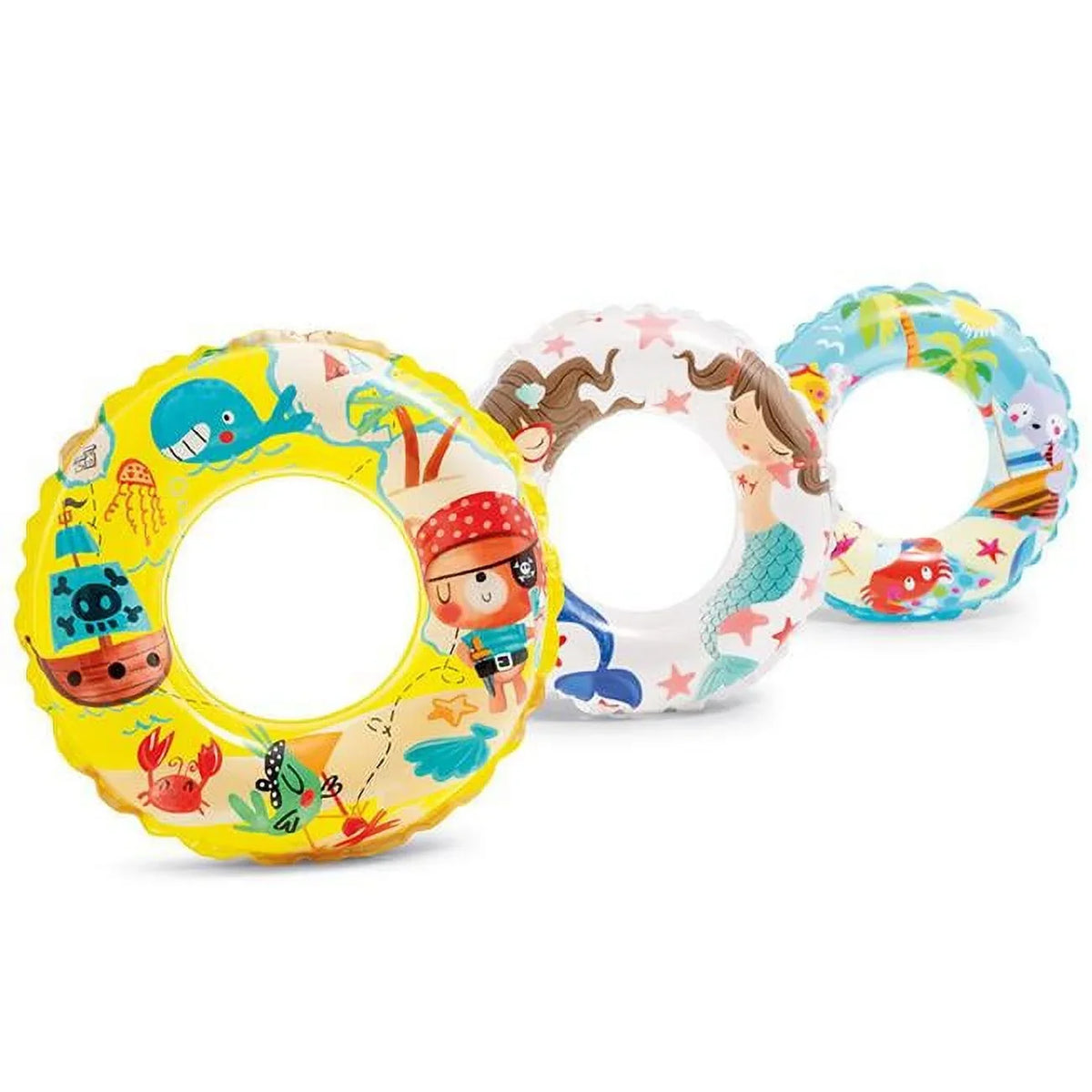 Print Swim 24 - 36 DDI Assorted Rings, Case 2364905 in. Inflatable of