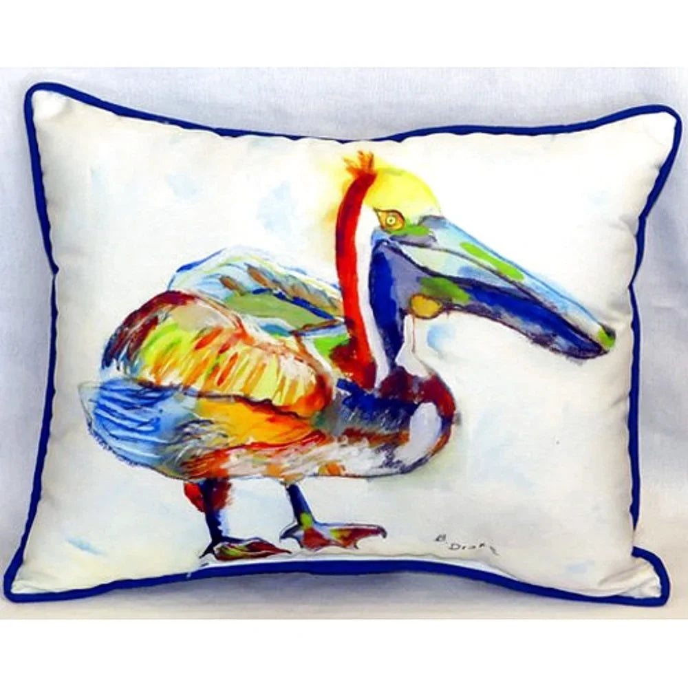 Drake Throw & Betsy in. x Indoor Pillow- exterior 20 Heathcliff ZP983A 24 Pelican