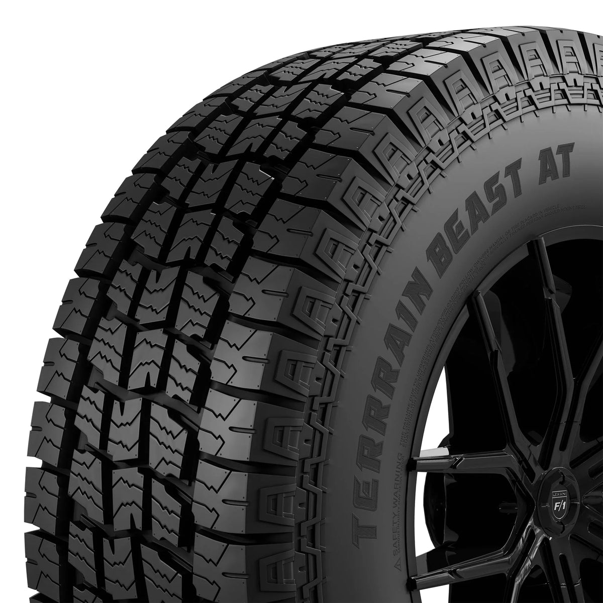 All Tire Truck AT 119H Lexani XL 275/60R20 Terrain Terrain Light Beast