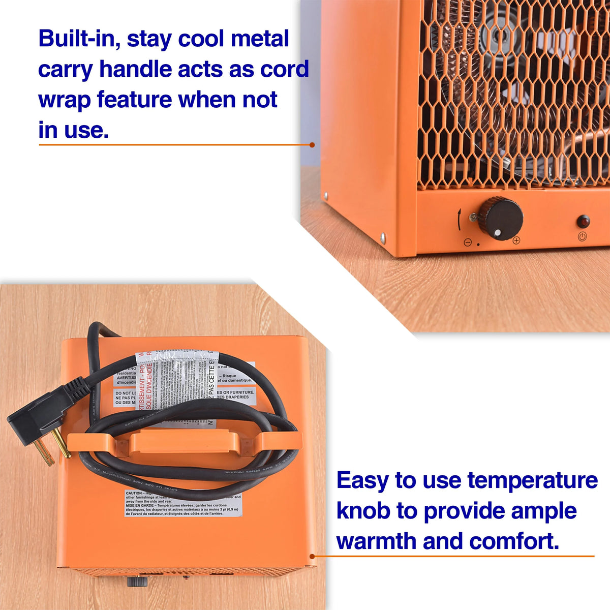 Hz,3 NEMA#6-30R,Industrial the Phase Heater, Watt 240 4800 , Volt/60 Forced Plug Fan Aain