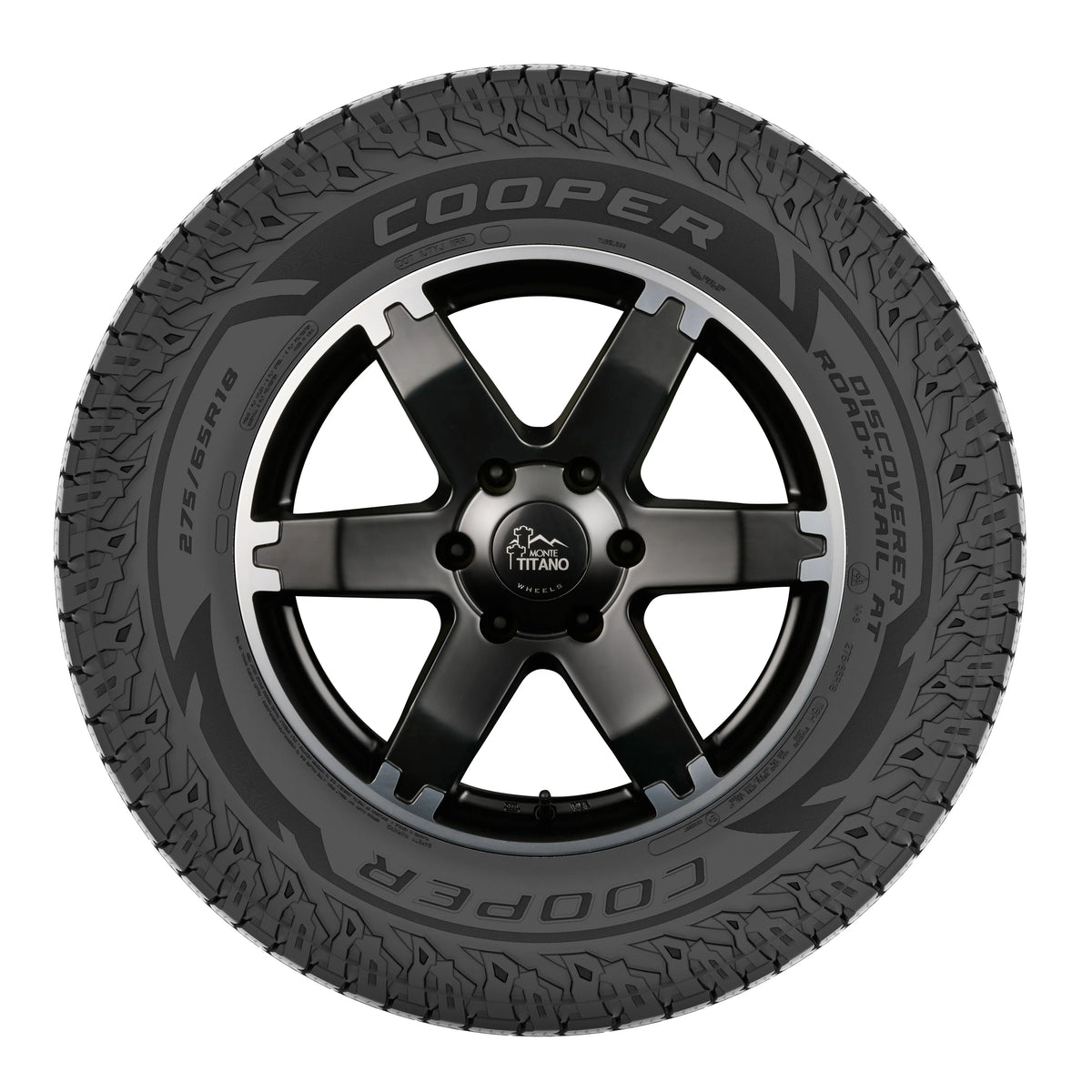 Discoverer 100T Tire Road+Trail AT 225/70R15 Cooper All-Terrain