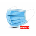 '- Pack Adult, Gopremium Black 50 Summer Unisex of for Disposable Mask Woven Thin Sunscreen Section Non Breathable