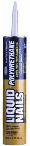 Polyurethane Nails 10 Oz Construction Cartridge Adhesive Liquid