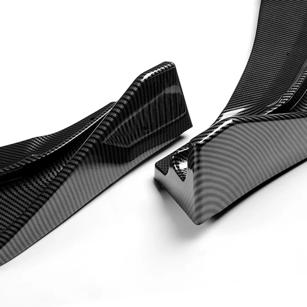 Body 2017 Honda Guard 2-PU-669-PCF 3Pcs For to Fit Fiber Carbon Stabilizers w/Vertical DNA Lips 2014 Kit Front Motoring Bumper Look