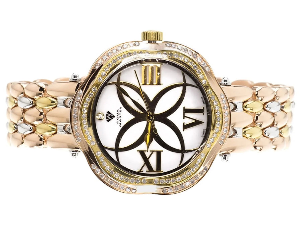 W#342 (.85 Tri-Color ct) Diamond Womens Watch