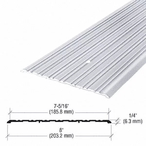 Saddle Threshold Commercial 8" Aluminum 185" 492A185 CRL Length -