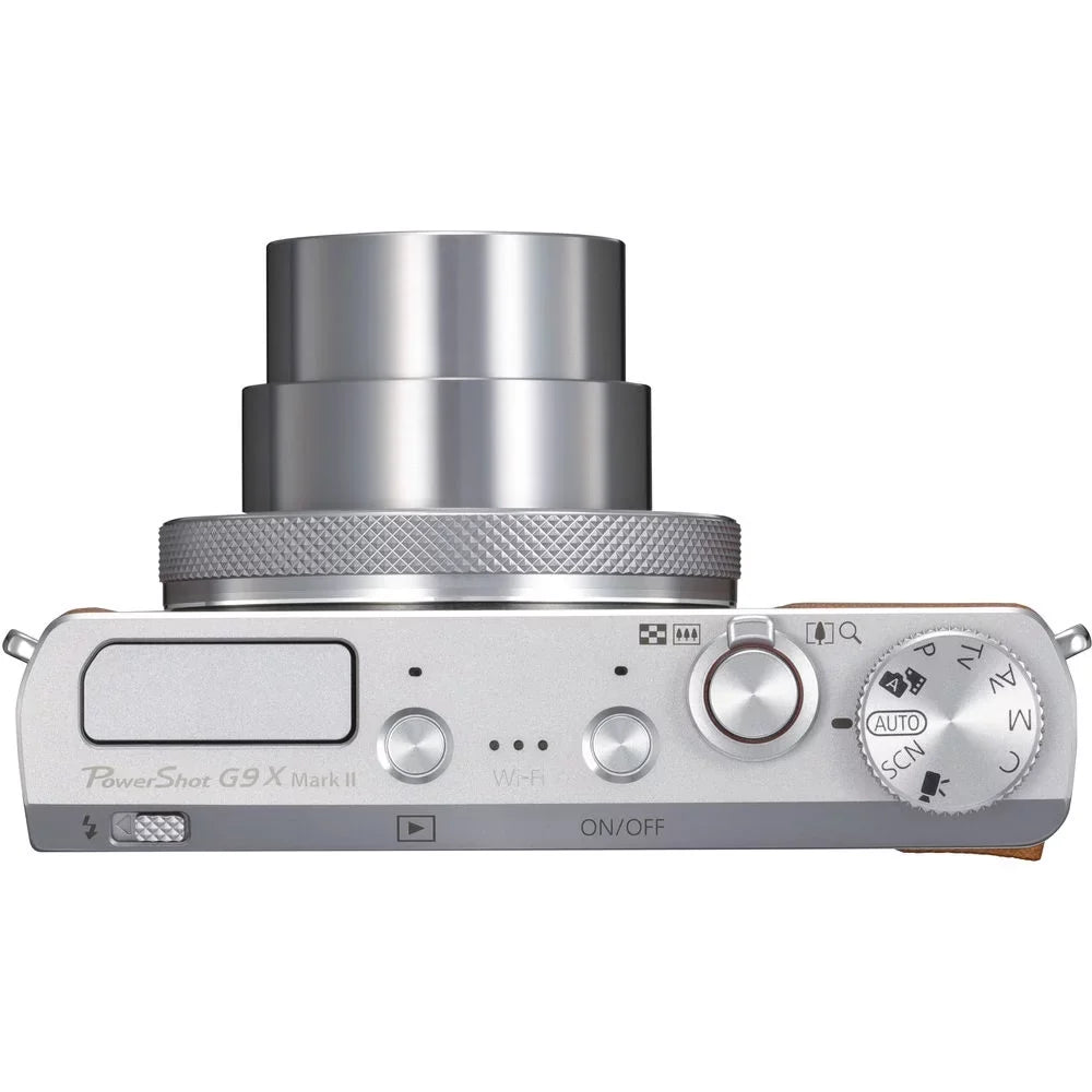 Digital G9 BAT - EXT II 32GB LED Mark + 20.1MP + Camera Kit PowerShot X Canon