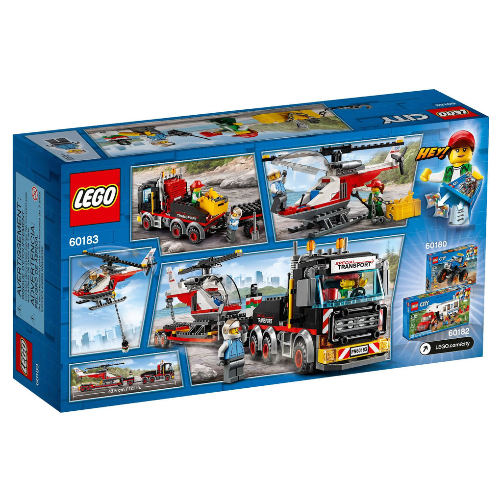 Building Truck Transport Heavy Toy Kit City 60183 Cargo Lego