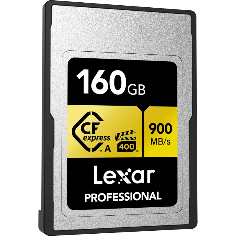 Type R900/W800 A/SD Memory with 3.2 Lexar Pro USB Gen Card, A 160GB Professional Type 2x2 Gold Reader CFexpress Lexar Bundle CFexpress (2-Pack)