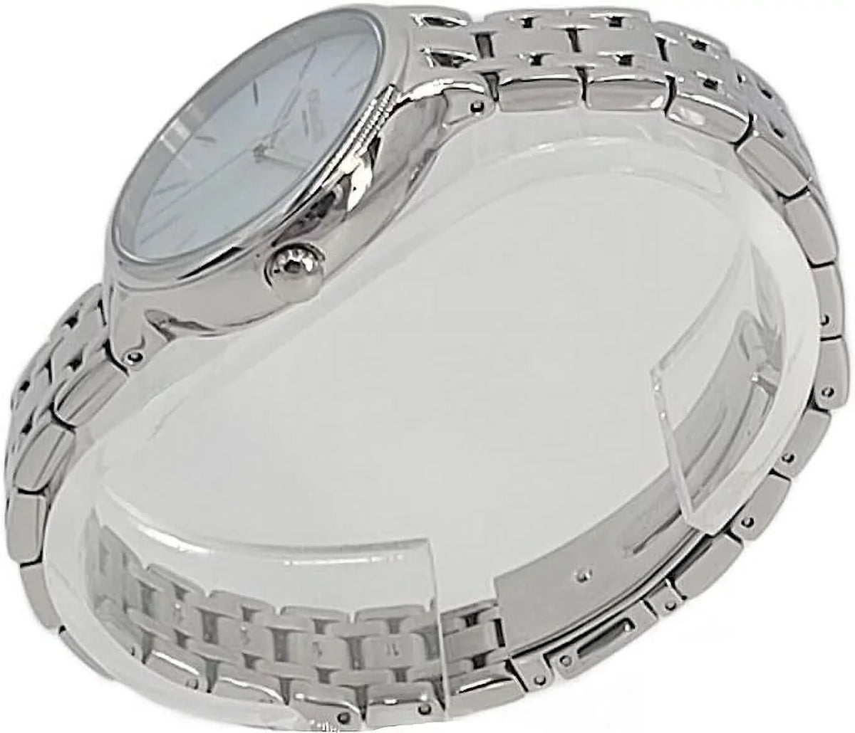 Coach Stainless Watch Dial Tone Blue Women's 14504054 Silver Josie Steel